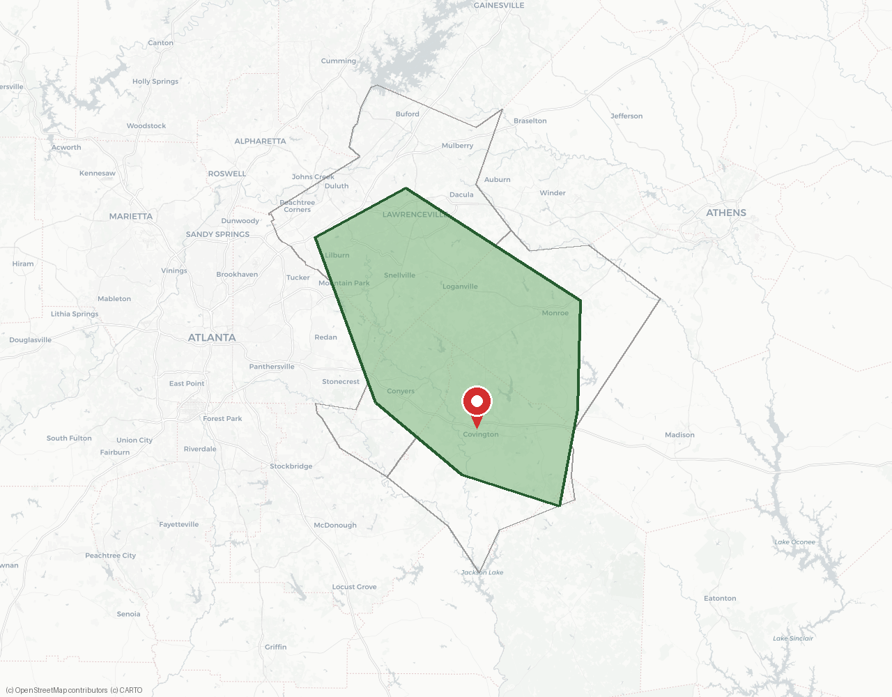 Kaus Cuts service area โ Covington, Oxford, and the surrounding Newton, Walton, Rockdale, and Gwinnett counties, GA